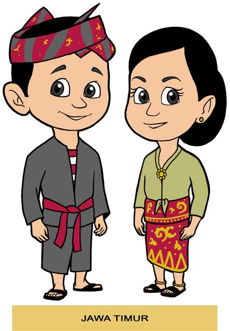 Pakaian adat jawa kartun Tarian Adat Jawa Tengah : 1